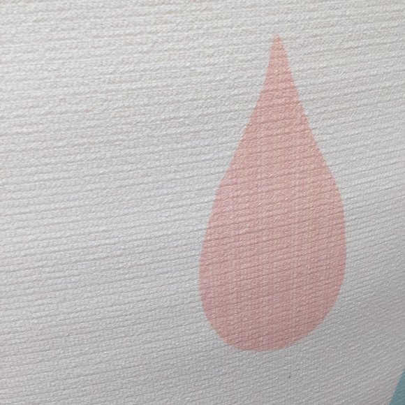 Yoga Mat Very Sarie Rainy Days 24”x72” - Picture 5 of 8